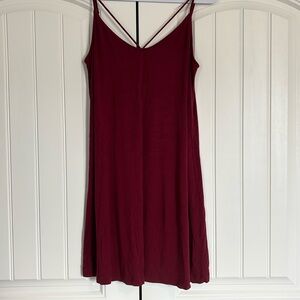 Brick red dress by Hollister in size large